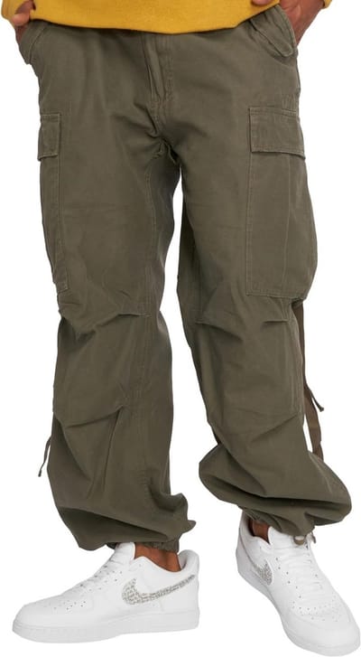 Mannen M65 Vintage Stijl Cargo Broek Katoen Loose Fit