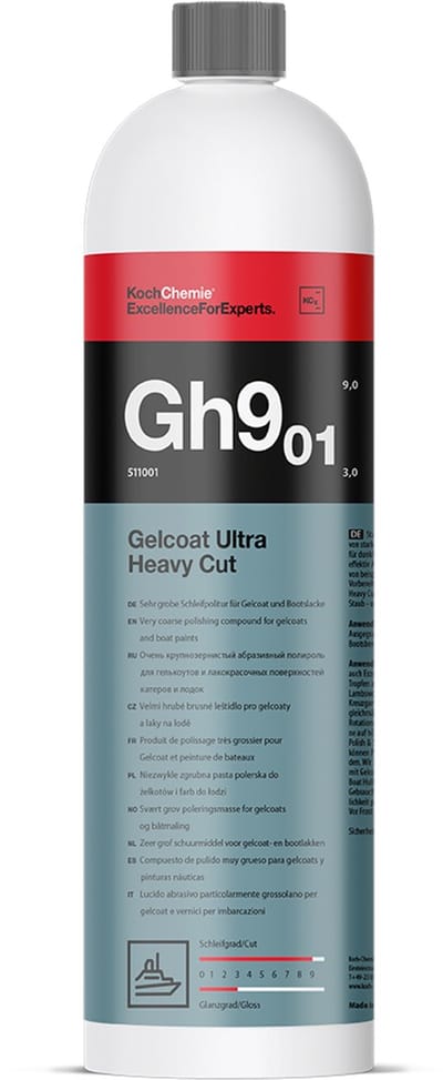Koch Chemie Gelcoat Ultra Heavy Cut 1 liter - Zeer grof polijstpasta