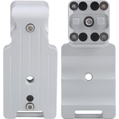 Aluminiumlegering Statiefkraag Vervangingsbasisvoet voor Canon 100‑400mmf4.5‑5.6L ISII Lens white