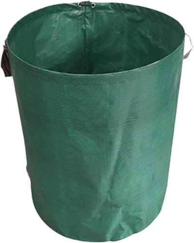 Tuinafvalzakken 5 stuks - Bladzakken Gazonafval - Groot Afval Verzamelen - Stevig Polypropeen Materiaal - 272 Liter Capaciteit - Groen