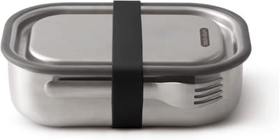Black+Blum RVS Lunchbox - 1 Ltr - Zwart