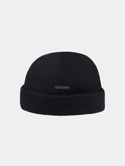 Docker - Wollen dockermuts - Marine blauw