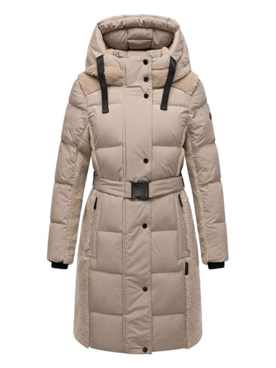 Navahoo dames wintermantel Funkelteddy – stijlvol, warm & modern