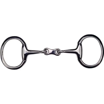 Platte olijfbitringen voor paarden Feeling Bristol