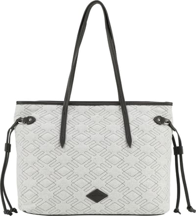GERRY WEBER Schoudertas Log Fire Shopper Light Grey Grijs