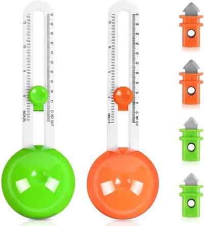 Dailygoody - Paper Mes - Set van 2 - Ideaal voor knutselen - Oranje