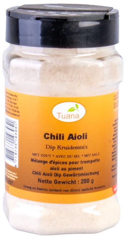 Tuana Kruiden - Chili Aioli Dip Kruidenmix 200g - Tuanashop - MP-C-0028