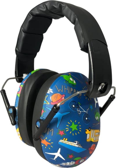 BANZ Kids gehoorbeschermer - design Transport - 3 tot 10 jaar