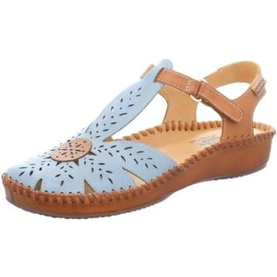 Pikolinos - P. VALLARTA 655-0841C1 - Platte sandalenDames Sandalen - Kleur: Blauw - Maat: 38