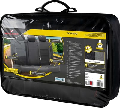 Walser Stoelhoes Torino voor Audi A3 2012 - Vandaag - 1 achterbankhoes voor sportstoelen