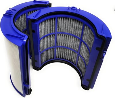 Hepa 13 combi luchtfilter met actieve kool voor Dyson TP06 TP07 TP09 TP10 PH01 PH02 PH03 - vervangt HP06 HP07 HP09