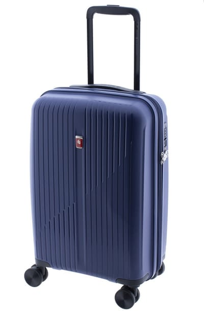 Gladiator Calypso Expandable Handbagage Koffer met TSA slot - 55 cm - 34/36 liter - Blauw