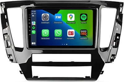 Carplay autoradio geschikt voor Mitsubishi Pajero Sport 3 Facelift | 2019 t/m 2025| Android 13 | Draadloos Apple Carplay & Android Auto | 2GB + 32GB | 8-Core processor | Davilon | 2025 model | 2019 2020 2021 2022 2023 2024 2025 | Bluetooth & Wifi