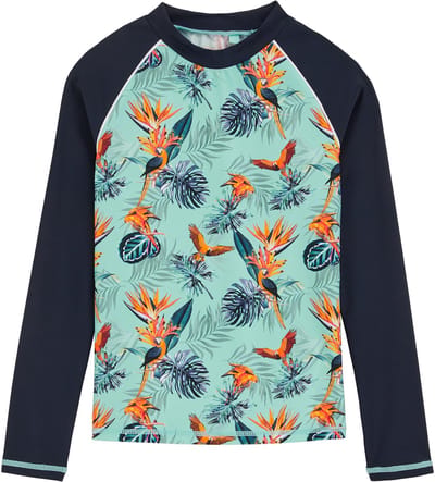 WE Fashion Jongens zwemshirt met dessin