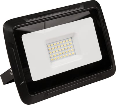 MC-shine LED-buitenspot/breedstraler - Super Slim 10W - 800 lumen - 3000K warm wit IP44