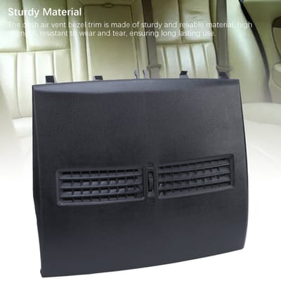 Voor Boven Midden Dashboard Luchtrooster Sierlijst 68414‑ED50C Boven Midden Dashboard Luchtrooster Sierlijst voor Tiida Versa Latio C11 Zwart Black zwart