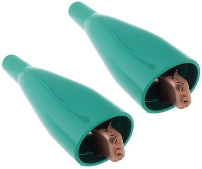 Allecto - Koperen Accuklemmen - 75A 16mm - Duurzaam en Betrouwbaar - Groen - Accuklemmen voor Auto's en Schepen - Ideaal voor Elektrische Verbindin...