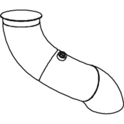 Uitlaatpijp DINEX 68626