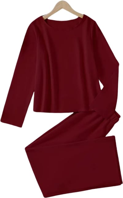 Livano Linnen Broek Dames - Zomerbroek - Volwassenen - Lange Broek - Pantalon - Strandbroek - Zomer - Ibiza Stijl - Bordeauxrood - Maat S
