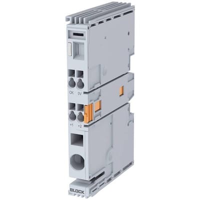 BLOCK EB-GND4 Potentiaal-verzamelklem 4 x 10 A EB-GND4