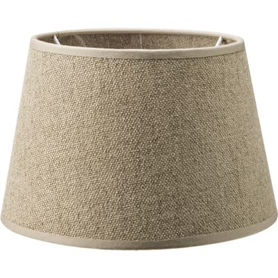 Home Sweet Home - Stoffen - Stoffen Lampenkap - Conisch - Brown - Minimalistische stijl - 20 x 15 x 13 cm - E27 fitting - voor tafellampen - voor
