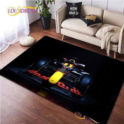 Raceauto Patroon Kleed voor Slaapkamer Woonkamer Tapijt voor Keuken Vloermatten Huisdecoratie Alfombra Kinderspel Antislip Vloerkussen Kleed 80*160cm