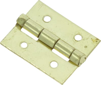 Scharnier met vaste pen 40 x 36 mm (2 stuks)
