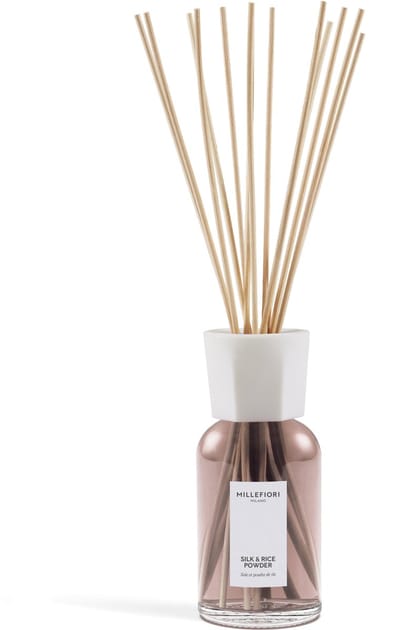 Millefiori Milano - Geurstokjes 500 ml - Silk & Rice Powder - 9 tot 12 maanden