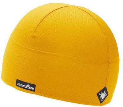 Sweatvac beanie 60/40 geel
