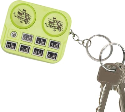 Sleutelhanger Muziekinstrument - Speelgoed Piano - Muziek Maken - Interactief Toetsenbord - 4.5 x 5.5 cm - Uniek