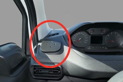 Brodit ProClip houder geschikt voor Citroën - Opel - Peugeot - Toyota - Left mount High (versterkt)