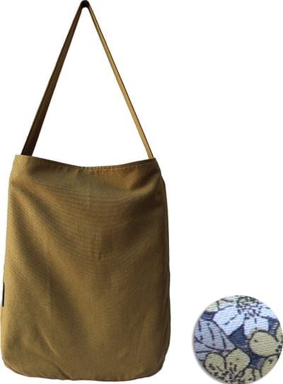 Studio Tuk - Shopping Bag - Yellow Flowers