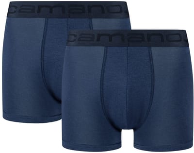 camano boxershorts heren, boxershorts voor heren, bamboe boxershorts, comfortabele boxershorts, ondergoed van stretchkatoen, herenondergoed, naadloze boxershorts, 2-pack boxershorts, ondergoed met elastische tailleband.