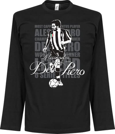 Del Piero Legend Longsleeve T-Shirt - S