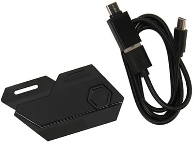 Dailygoods - Bedrade toetsenbord- en muisadapter - Gaming converter - Voor optimale schietervaring - Compact formaat - Ondersteunt aangepaste toetsen...