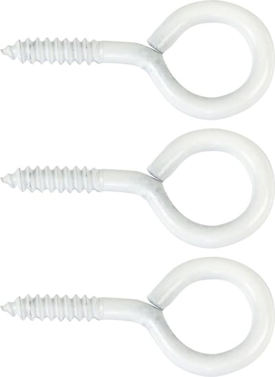 AMIG Schroefogen - 39x - staal - 30 mm - wit - DHZ ijzerwaren - bevestigingsmaterialen - A merk