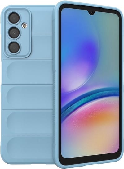 Coverup Hoesje - Geschikt voor Samsung Galaxy A05s Hoesje - Coverup Hands-On Rugged Back Cover - Lichtblauw