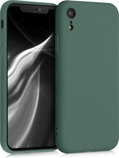 kwmobile telefoonhoesje geschikt voor Apple iPhone XR - Hoesje voor smartphone - Back cover in dennengroen