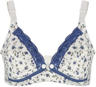 Dailygoods- Borstvoedingsbeha Vooropening - Katoenen Voedingsbeha - Driekwart Cup - Antibacterieel - Geschikt voor Zwangere Vrouwen - Glad Design