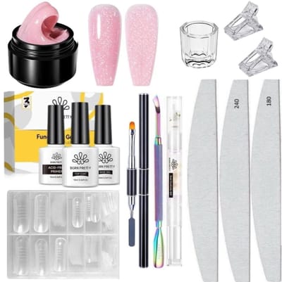 Born Pretty - Builder gel - Set - HEMA-vrij - Buildergel - Builder gel nagels - Builder gel set - Builder gel gel nagels - Gelnagels - Gel nagels - Gel voor nagels - Hard gel - Polygel EAN: 8720929461257 Nepnagels Born Pretty (1) Varianten