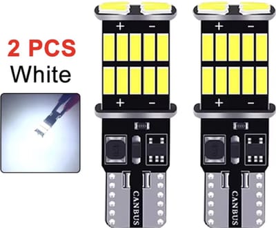 CHPN - LED lampjes voor auto - Autolamp - 2 stuks - T10 LED-lamp - W5W CANbus - 12V24V - 26 SMD - 6000 K - Foutvrij - Wit licht