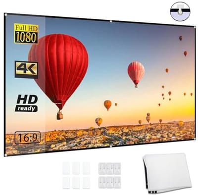 72 inch Portable HD Projectiescherm 16:9 - Opvouwbaar en Duurzaam Buitenscherm voor Filmavonden