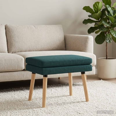vidaXL Dubbel Laagige Bank Donkergroen 60 x 40 x 46 cm Stof