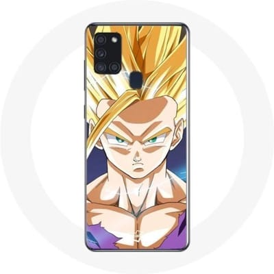 Coque - Maniacase - Samsung Galaxy A21S - Manga Dragon Ball Z Gohan - Souple - Protection