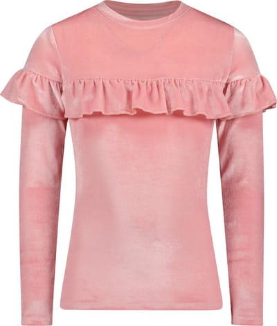 4PRESIDENT T-shirt meisjes - Dust Pink - Maat 152 - Meiden shirt