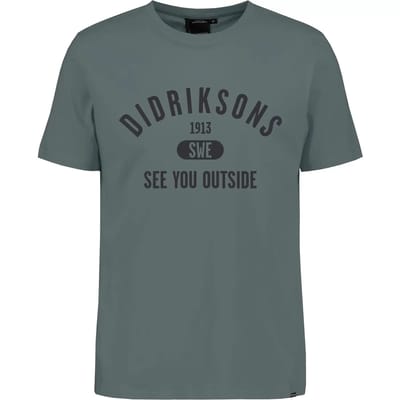 Katoenen T-shirt Didriksons Harald Collegiate