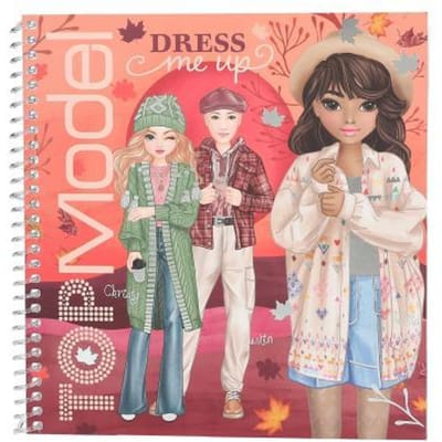 Top Model TOPModel Dress Me Up Stickerbook COSY Educatieve boeken (spelletjes en raadsels)