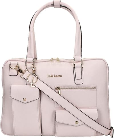 Olivia Lauren Tokyo Dames laptoptas - 15 inch - Werktas A4 - Kunstleer - Roze