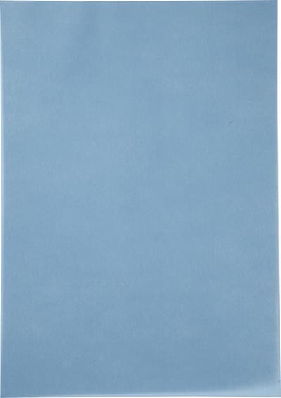 Vellumpapier, A4, vel 210x297 mm, 100 gr, blauw, 10 vel/ 1 doos