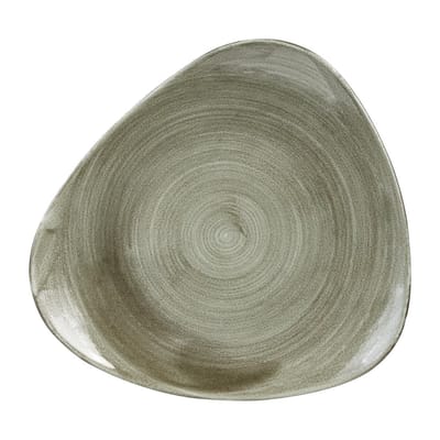 Churchill Stonecast Patina Burnished Green Lotus Bord 30.5cm (6 stuks)